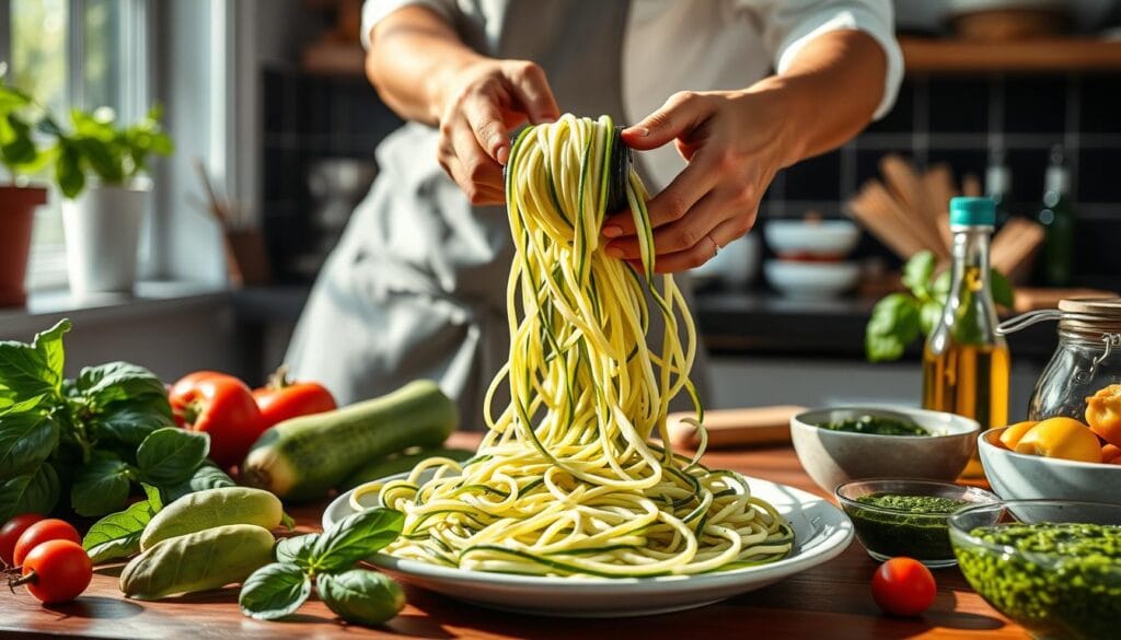 Cooking Zucchini Noodles