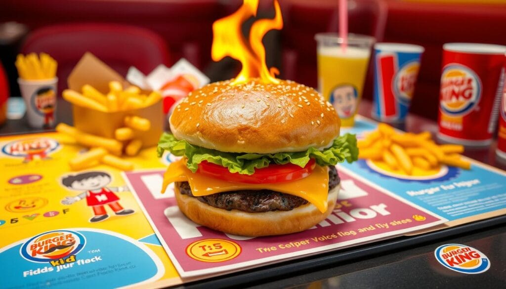 Whopper Junior on Burger King Kids' Menu